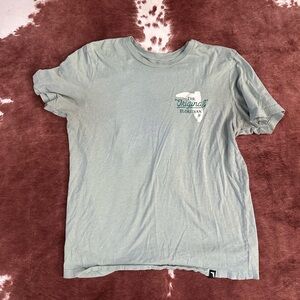 Source Unknown Light Green Tee with Graphic